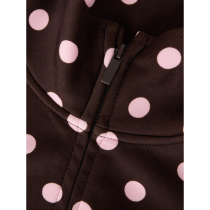 NAME IT Zip Ballon Sweat Cardigan Onea Coffee Bean